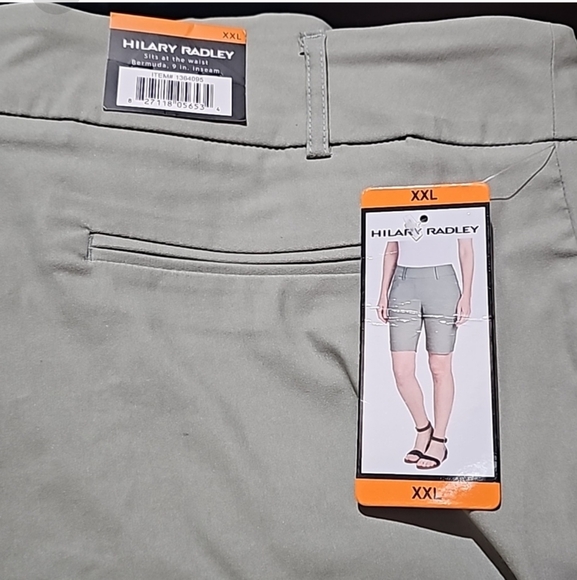 Hilary Radley Sage Green Bermuda Short - Picture 2 of 8